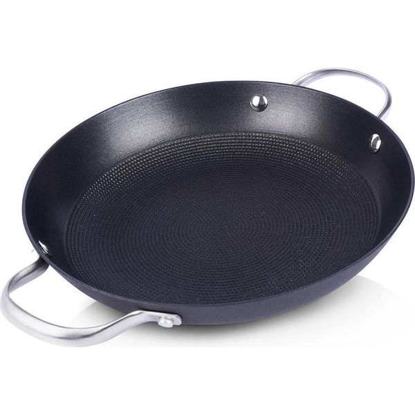 Nava Atlas 26 Cm Nero - Padella In Ghisa / Padella Per Friggere / Padella Antiaderente-image