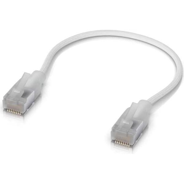 Ubiquiti Uacc-Cable-Patch-El-C6A-0.15-W Ubiquiti Unifi Patchkabel Cat6 El 0.15M Weiß-image