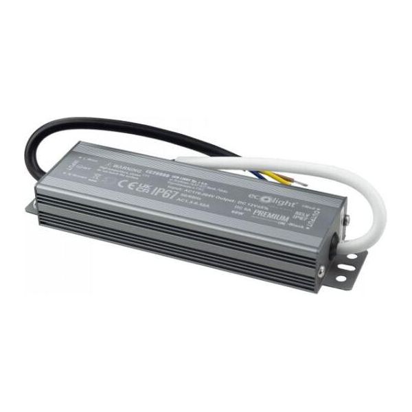 Alimentatore A Led Incapsulato 60W 12V Premium Eco Light EC20980-image
