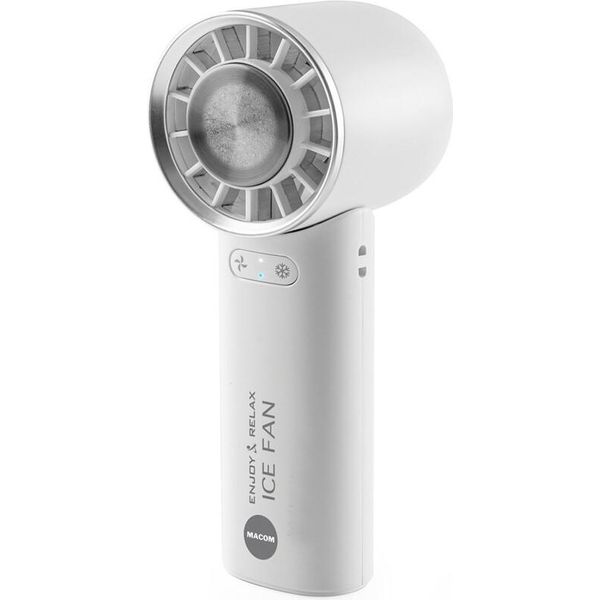Macom Enjoy & Relax 981 Ventilatore Portatile Personale Bianco Ricaricabile 2000Mah-image