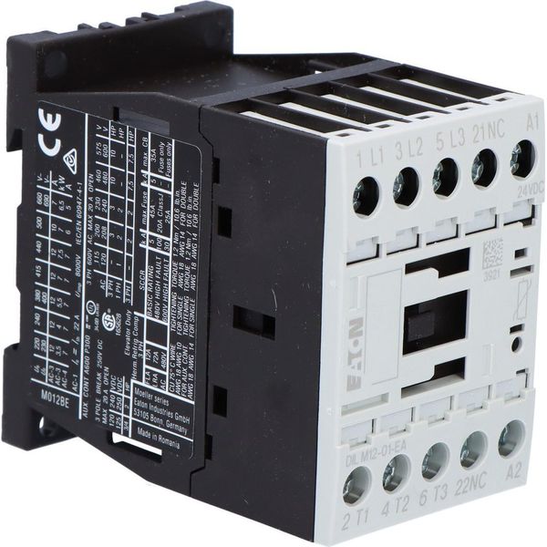 Contattore 5, 5Kw/400V, 24VDC Unità Di Controllo DILM12-01-EA (24VDC)-image