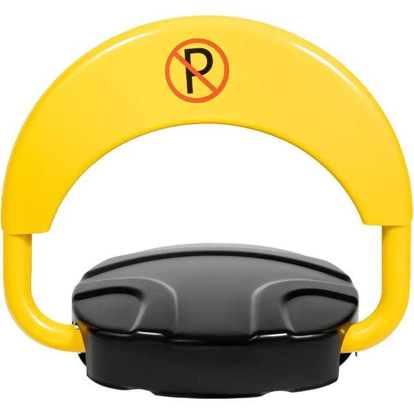 Blocco Del Parcheggio, Funzionamento Con Telecomando, Design Robusto E Impermeabile, Giallo-image