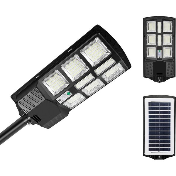 Izrielar 280 Led Lampade Solari Per Esterno Rilevatore Di Movimento IP67 Lampada Solare Lampada Solare 300W Impermeabile Parete Luce Giardino Luci Giardino Luce Esterna-image