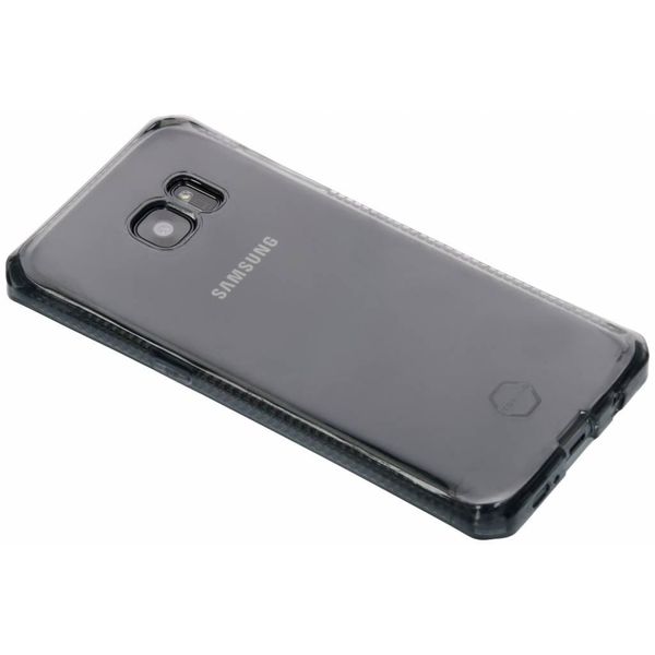 Itskins Cover Posteriore Compatibile Con Samsung Galaxy S7 Edge - Nero-image