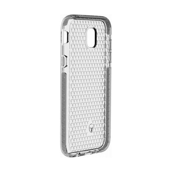 Custodia Force, Cover Rinforzata Per Samsung Galaxy J5 2017 Life, Argento-image