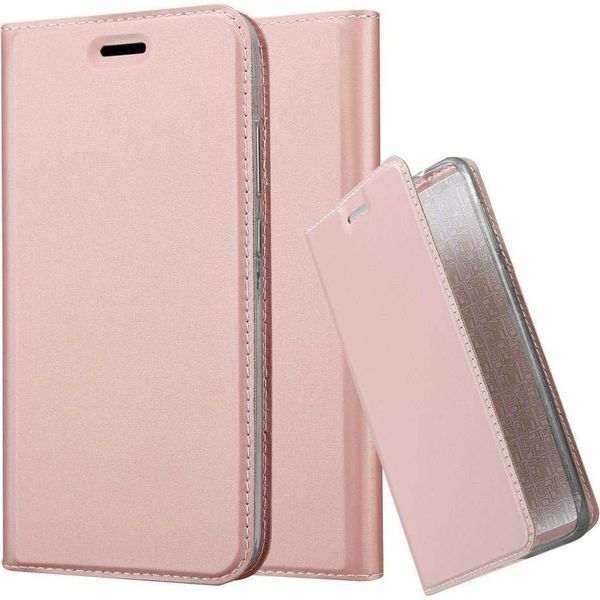 Cadorabo Custodia Per Cellulare Per Honor 8 Pro Custodia Protettiva In Rosa Cover Etui Book Case Booklet-image