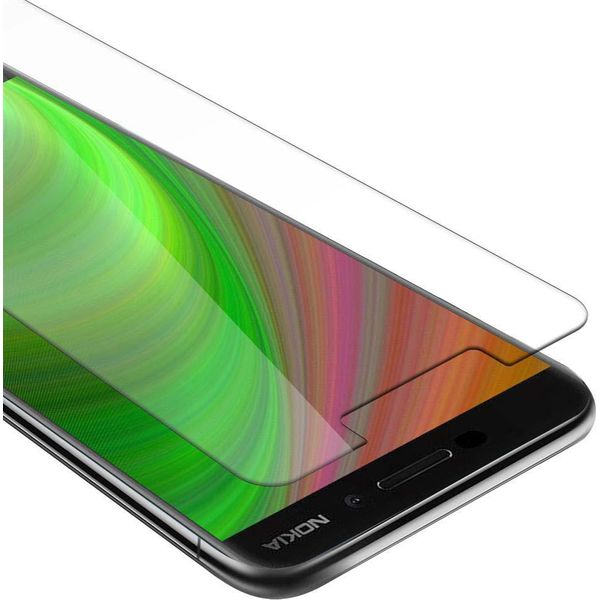 Cadorabo Pellicola Blindata Per Nokia 6.1 2018 Pellicola Protettiva In Vetro Temperato Trasparente Di Protezione Del Display-image