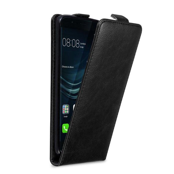 Custodia Cadorabo Per Huawei P9 Plus Cover Protettiva In Nero Custodia Flip Per Telefono Cellulare Custodia Cover-image