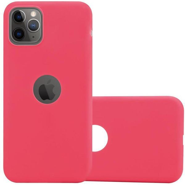 Cadorabo Custodia Per Apple Iphone 11 Pro Max Custodia Protettiva In Rosso Custodia Per Telefono Cellulare Custodia In Silicone Tpu Cover-image