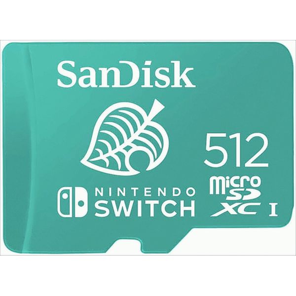 Sandisk SDSQXAO-512G-GNCZN - 512 Gb - Microsdxc - UHS-I - 100 Mb/S - 90 Mb/S - GrüN-image