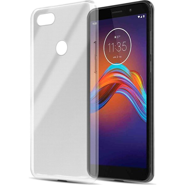 Cadorabo Cover Per Motorola Moto E6 Play Cover Protettiva In Tpu Naturale Custodia In Silicone Cover Case-image