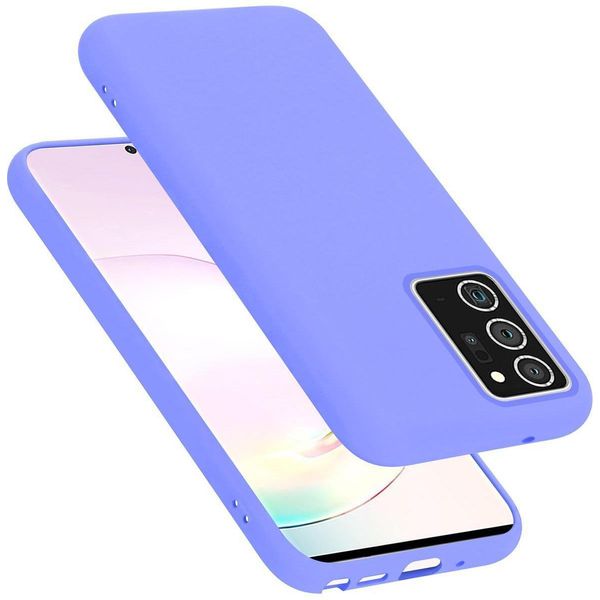 Cadorabo Custodia Protettiva Per Samsung Galaxy Note 20 Plus Custodia In Viola Telefono Cellulare Custodia Cover Tpu Etui-image