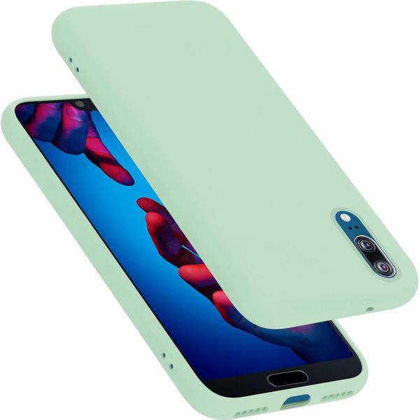 Cadorabo Custodia Protettiva Per Huawei P20 Custodia In Verde Telefono Cellulare Case Cover Tpu Etui-image