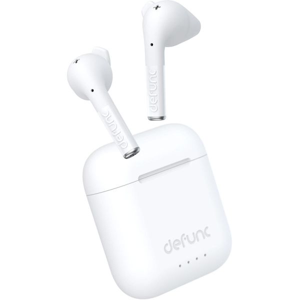 Defunc | Cuffie In-Ear | True Talk | Microfono Incorporato | Bluetooth | Senza Fili | Bianco-image