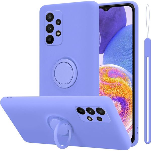 Cadorabo Cover Per Samsung Galaxy A23 4G Cover Protettiva In Viola Custodia Del Telefono Cellulare Tpu Custodia Cover-image