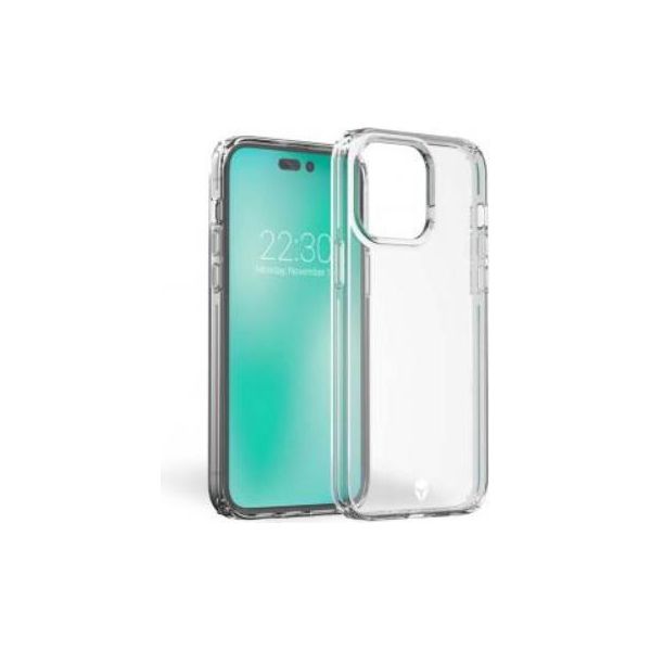 Custodia Force, Cover Per Apple Iphone 14 Pro Max Rinforzata Feel Origine Francia, Trasparente-image
