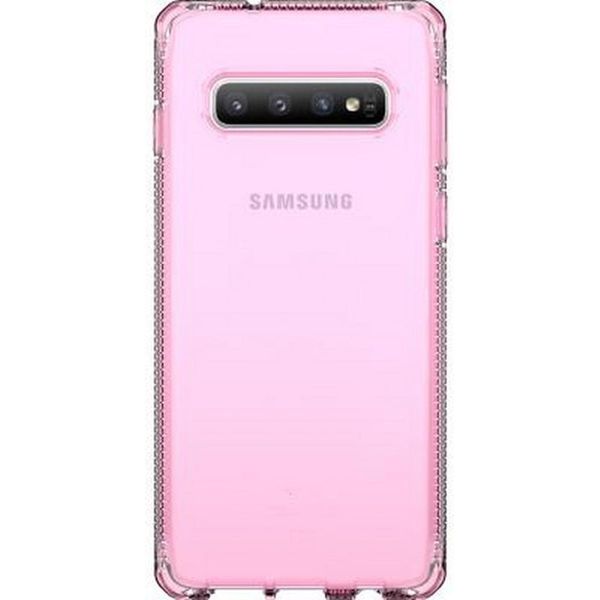 Itskins, Custodia Per Samsung Galaxy S10 Plus Light Spectrum Clear, Rosa-image