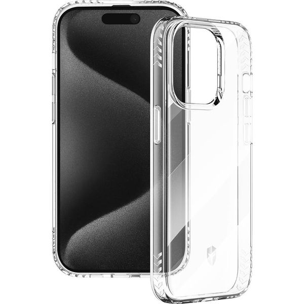 Force Case, Custodia Rinforzata Pulse Per Apple Iphone 15 Pro Max, Trasparente-image