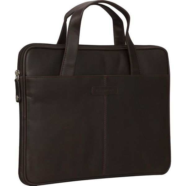 DBRAMANTE1928, Borsa Per Laptop 13 Pollici Collezione Silkeborg 2A Generazione, Nero-image