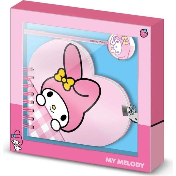 Karactermania - Zestaw DłUgopisóW I Notatnika Hello Kitty My Melody Oficjalnie-image
