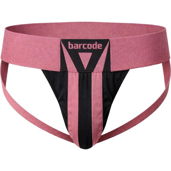 Barcode Berlin - Intimo Da Uomo Sospensorio - Jockstrap Zuri Brownishpurple/Black - 1X Taglia Xl-image