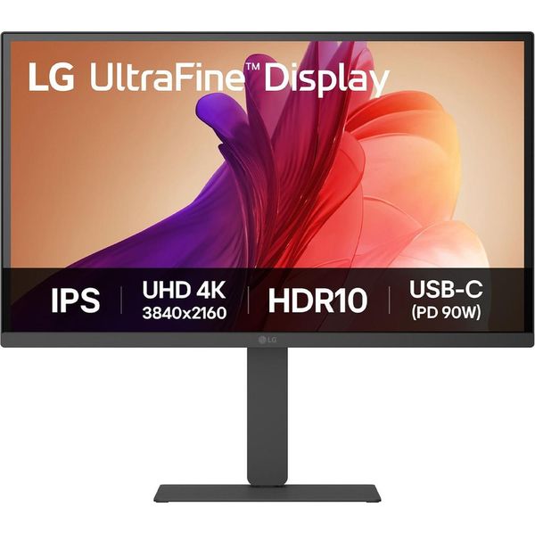 Lg Monitor 27U730A-B.AEU, 27", 4K Uhd (3840X2160), HDR10, Ips, Webos 24, USB-C (90W), Bluetooth, DCI-P3 90%, Hdmi, Displayport, Hdr Effekt, Schwarz"-image