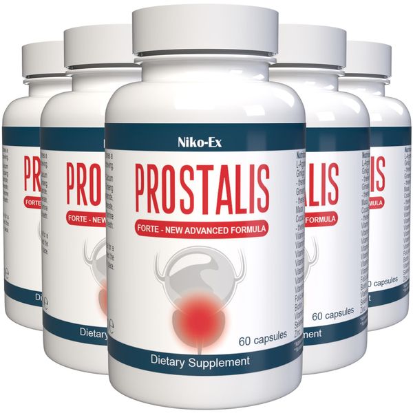 Prostalis Forte - 300 Capsule (5 X 60 Capsule) - Confezione Da 5-image