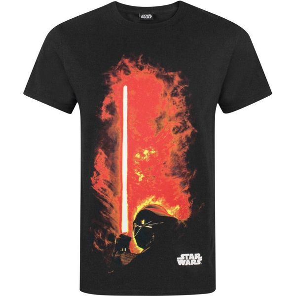 Maglietta Star Wars Darth Vader Lightsaber Uomo NS4120 (M) (Colorata)-image