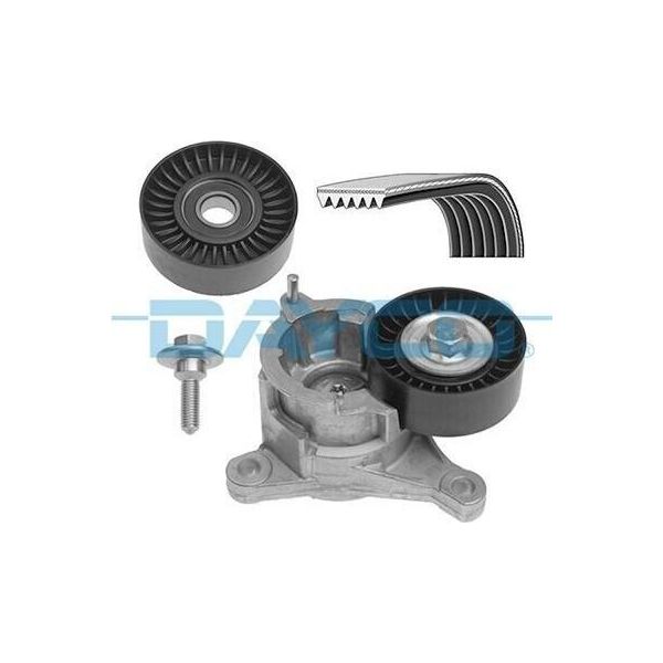 Dayco KPV057 Kit Cinghia Trapezoidale Dentata Per Fiat Ulysse (179)-image