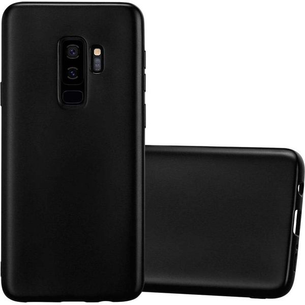 Cadorabo Custodia Protettiva Per Samsung Galaxy S9 Plus Cover In Nero Custodia Per Telefono Cellulare Tpu Custodia In Silicone Cover Case-image