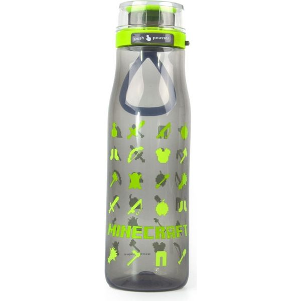 Minecraft - Bottiglia Sportiva "Resources Kiona"" NS6194 (Taglia Unica) (Grigio/Verde)"-image