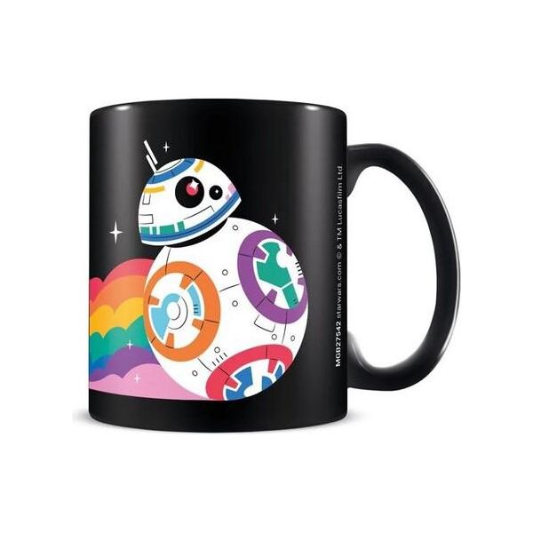 Star Wars - Tazza Da Caffè "Pride"", Arcobaleno PM5047 (Taglia Unica) (Nero)"-image
