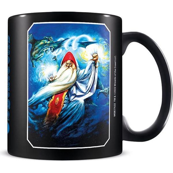 Dungeons & Dragons - Tazza Da Caffè, Mago PM5892 (Taglia Unica) (Nero/Blu)-image