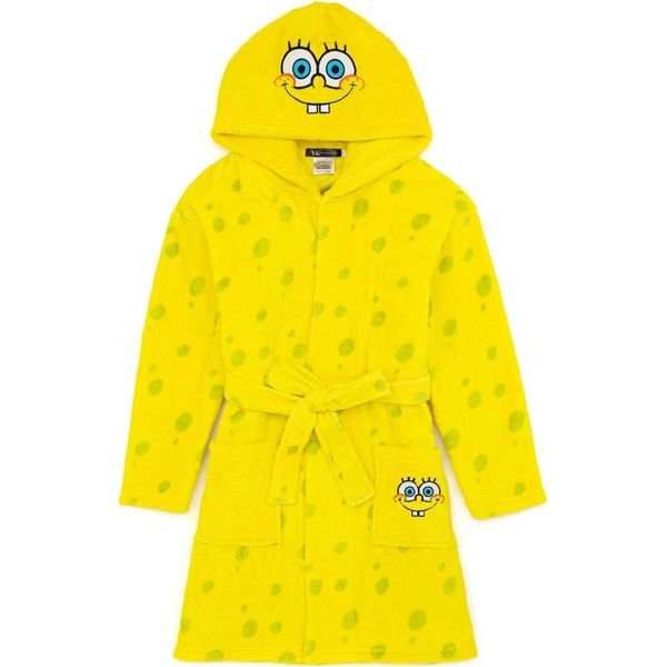 Spongebob Squarepants - Accappatoio Per Bambini NS7126 (140) (Giallo)-image