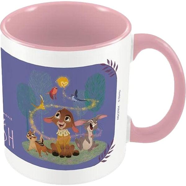 Wish - Tazza Da Caffè "More Than This"", Interno Bicolore PM7256 (Taglia Unica) (Viola/Bianco/Rosa)"-image