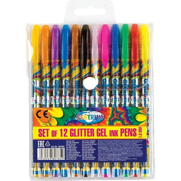 Set Di Penne Gel Glitterate 12 Colori 80785-image