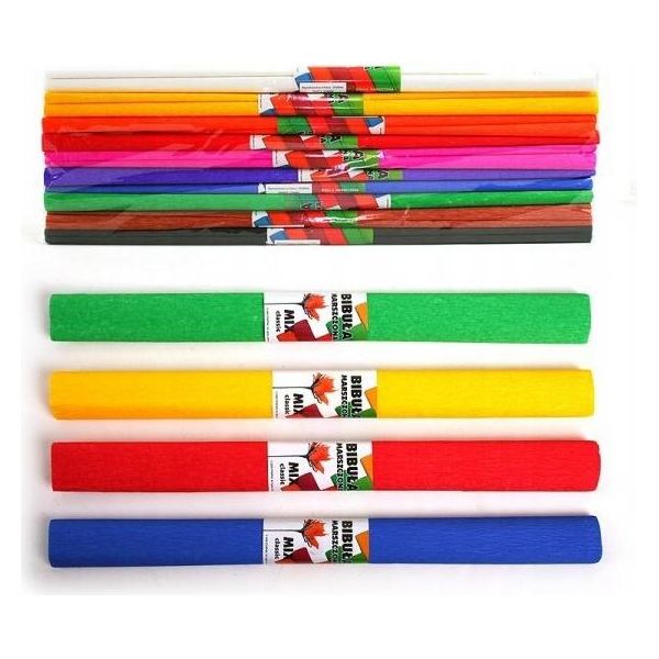 Carta Velina Increspata 50X200Cm Colori Misti Starpak P10 Prezzo Per 1 Pezzo-image