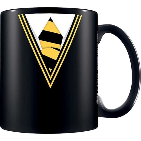Harry Potter - Tazza Da Caffè, Uniforme Di Tassorosso PM11148 (Taglia Unica) (Nero)-image