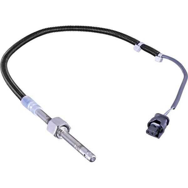 Sensore Temperatura Gas Di Scarico Avvitato Cavo A 2 Poli 554 Mm Hella Per Mb Glc E Altri-image