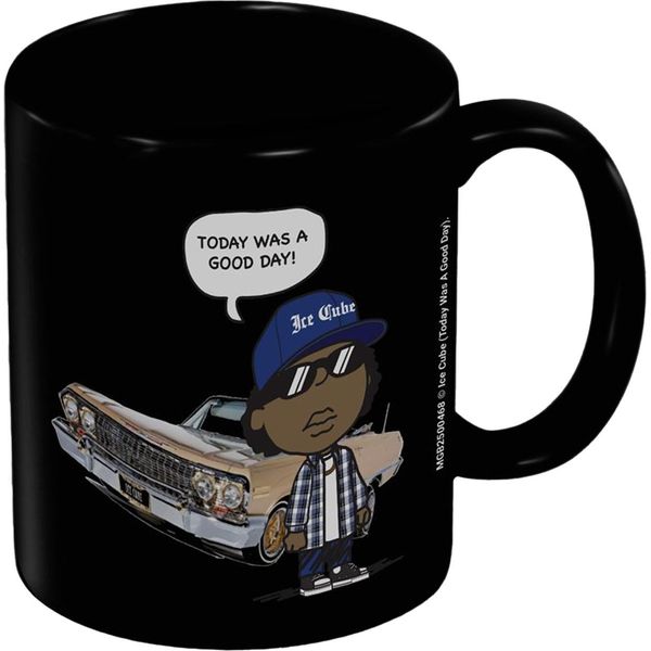 Ice Cube - Tazza Da Caffè "Today Was A Good Day"" PM12337 (Taglia Unica) (Nero)"-image