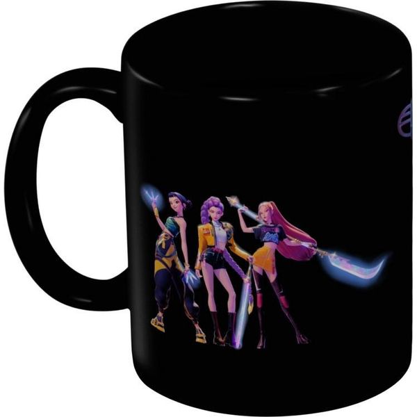 K-Pop Cacciatori Di Demoni - Tazza Da Caffè, Huntr/X PM12507 (Taglia Unica) (Nero)-image