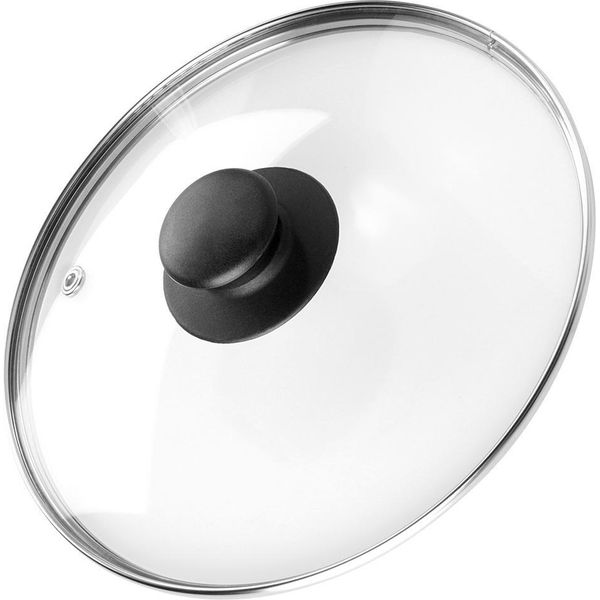 Coperchio In Vetro Per Pentole, Padelle E Casseruole, Pomello Universale, 20 Cm-image