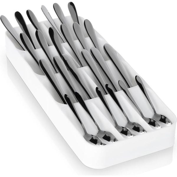 Inserto Per Cassetto Portaposate Per Cucchiai, Coltelli, Forchette E Cucchiaini, Organizer Da Cucina-image