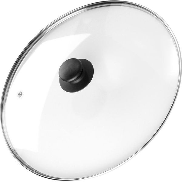 Coperchio In Vetro Per Pentole E Padelle Pomello Universale 32 Cm-image