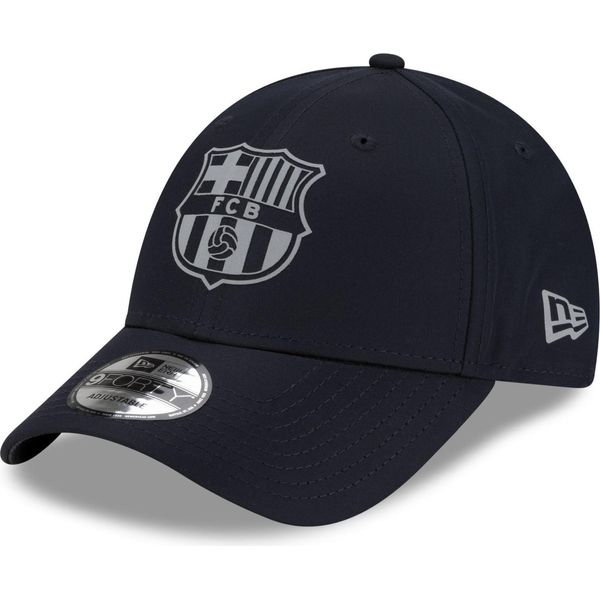Cappellino New Era 9Forty Strapback Reflective Fc Barcelona Blu Navy-image