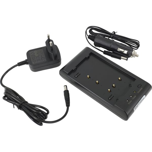 Caricabatterie Per Panasonic VW-VBR2E, VW-VBS1, VW-VBS1E, VW-VBS2, VW-VBS2E, PV-A19-image