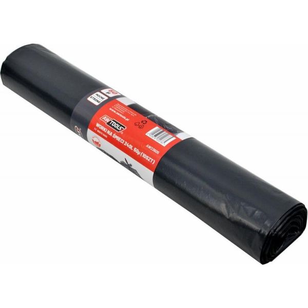 Awtools Sacchi Per Rifiuti 240L 35µ 10Pz-image