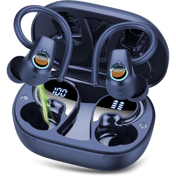 Auricolari Bluetooth 5.3 Con 50H, Cuffie Senza Fili Bluetooth Hd Stereo, Auricolari Impermeabili IP7, Cuffie Senza Fili Enc Noise Cancelling Mic-image