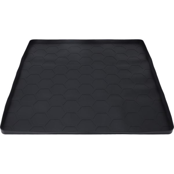 Frigorifero Tappetino In Silicone Professionale A Prova Di Graffi E Perdite Sotto La Lavatrice Tappetino Per Lavatrice Asciugatrice Frigorifero Nero-image