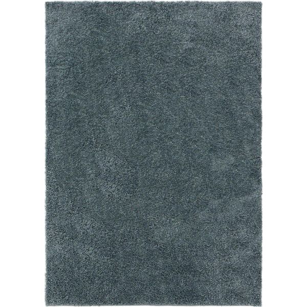 Tappeto Lavabile A Pelo Alto Soho Blue 80X150 Cm Soggiorno Rettangolare Antiscivolo A Pelo Alto Benuta Fluffy Plush Shaggy Soft-image